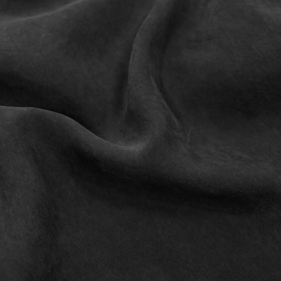 Sandwashed TENCEL™ Lyocell Blend - Black