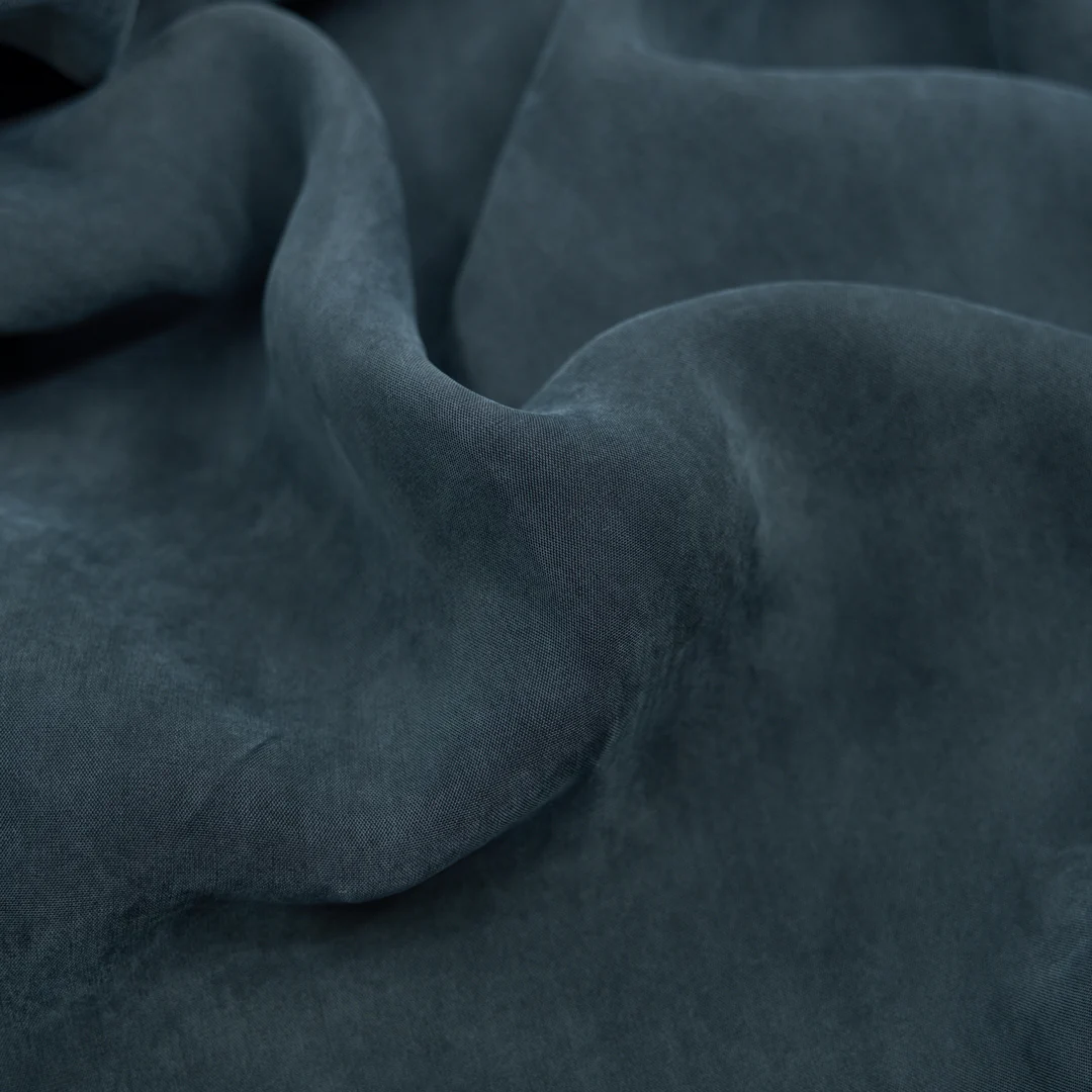 Sandwashed TENCEL™ Lyocell Blend - Petrol