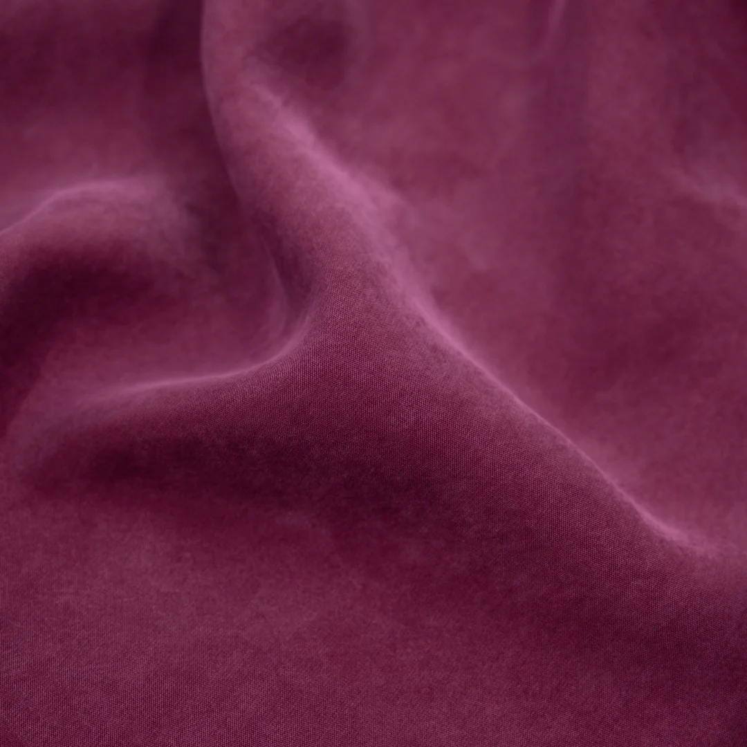 Sandwashed TENCEL™ Lyocell Blend - Sangria