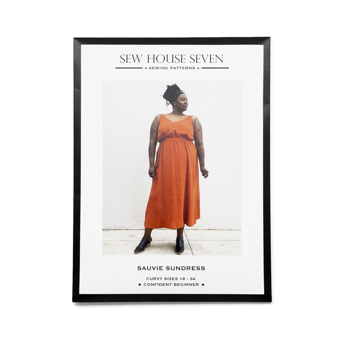 Sauvie Sun Dress, Curvy Fit - Sew House Seven