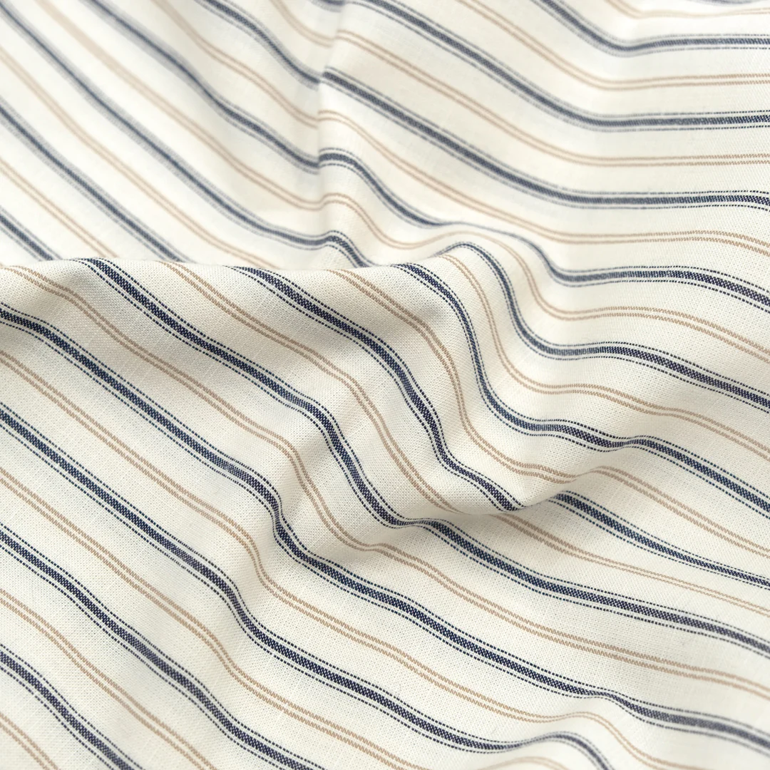 Seaside Lightweight Cotton Linen Slub - Cream
