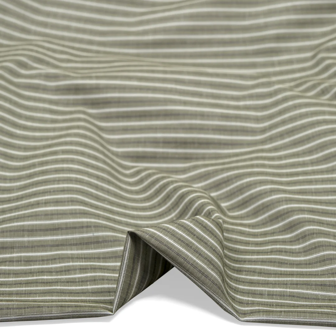 Seaside Lightweight Cotton Linen Slub - Ivy - Image 2