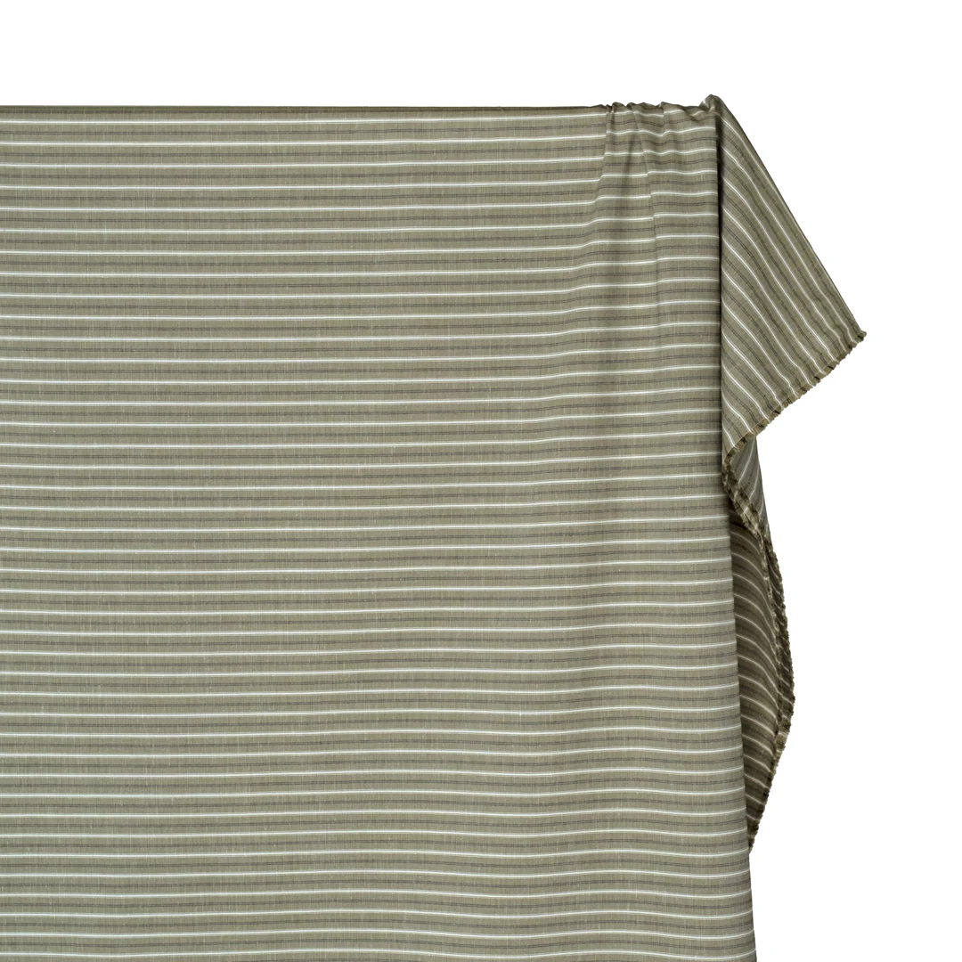 Seaside Lightweight Cotton Linen Slub - Ivy - Image 4