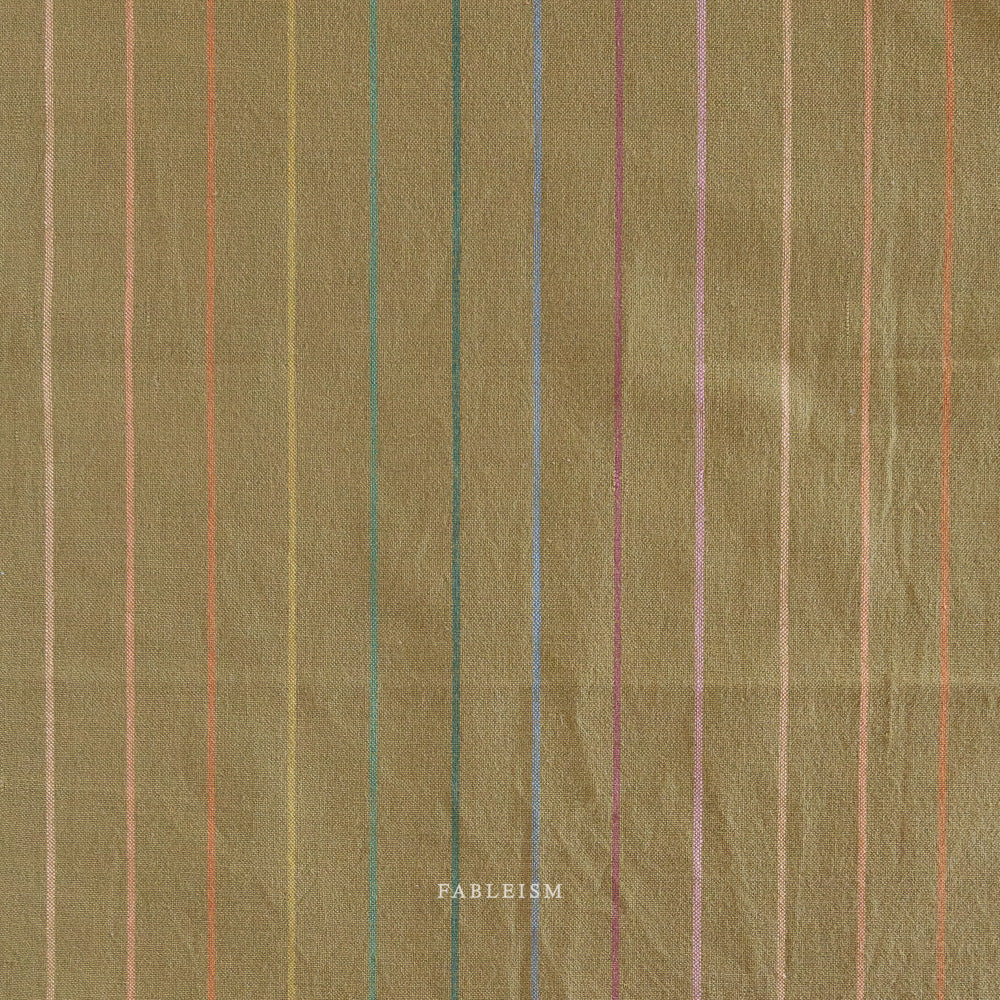 Skinny Stripe Cotton - Clover - Image 2