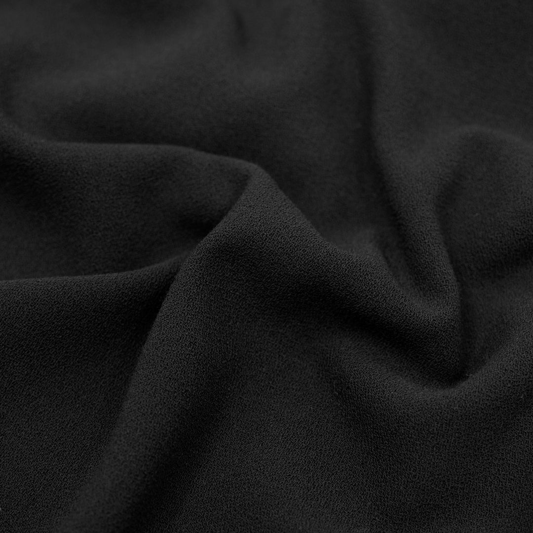 Soiree Crepe Suiting - Black