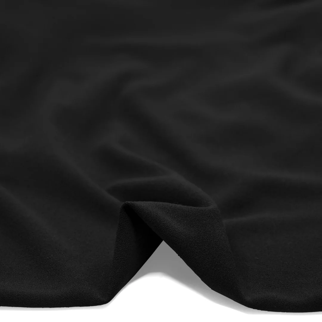 Soiree Crepe Suiting - Black - Image 2