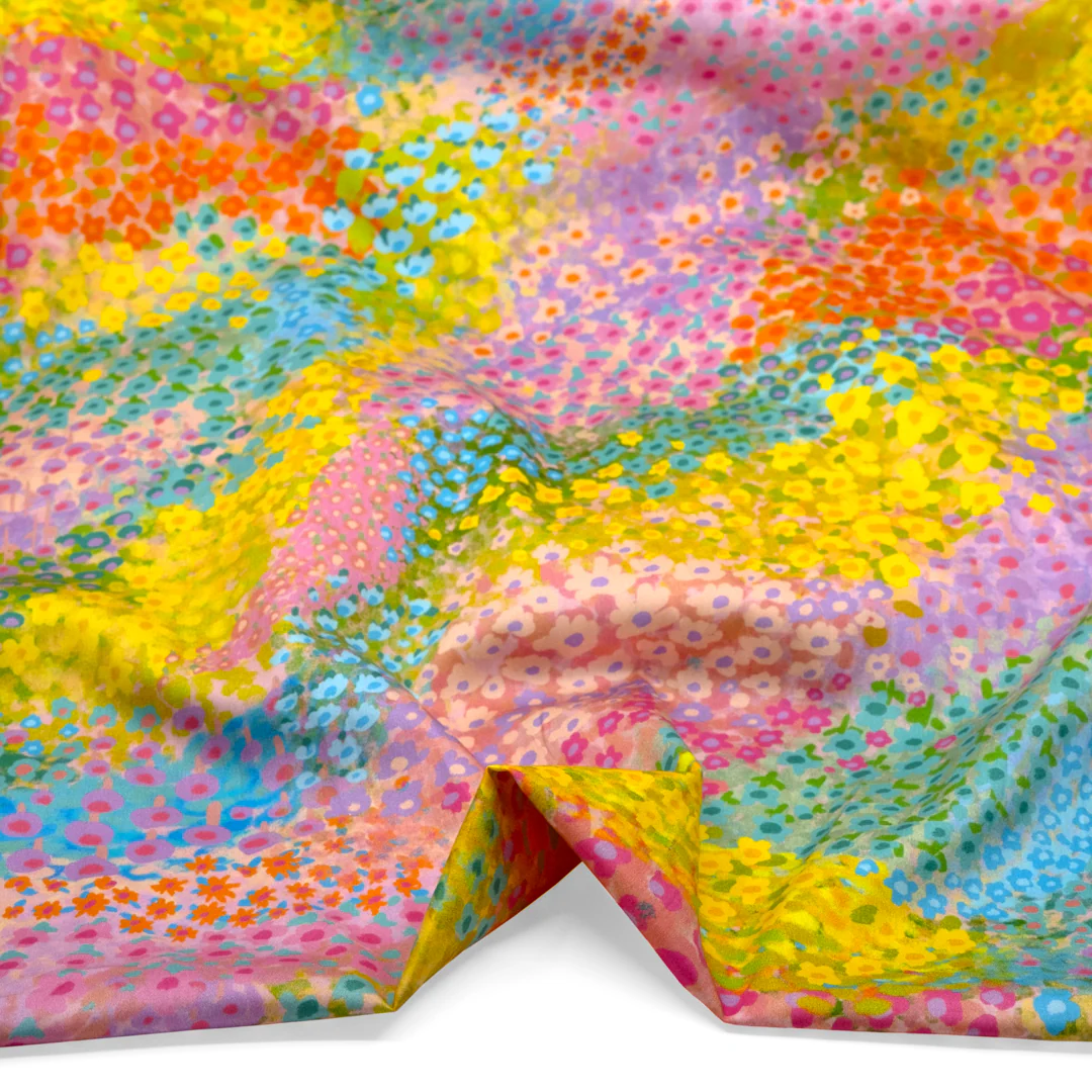 Sophie Organic Cotton Sateen - Tulip/Buttercup/Multi