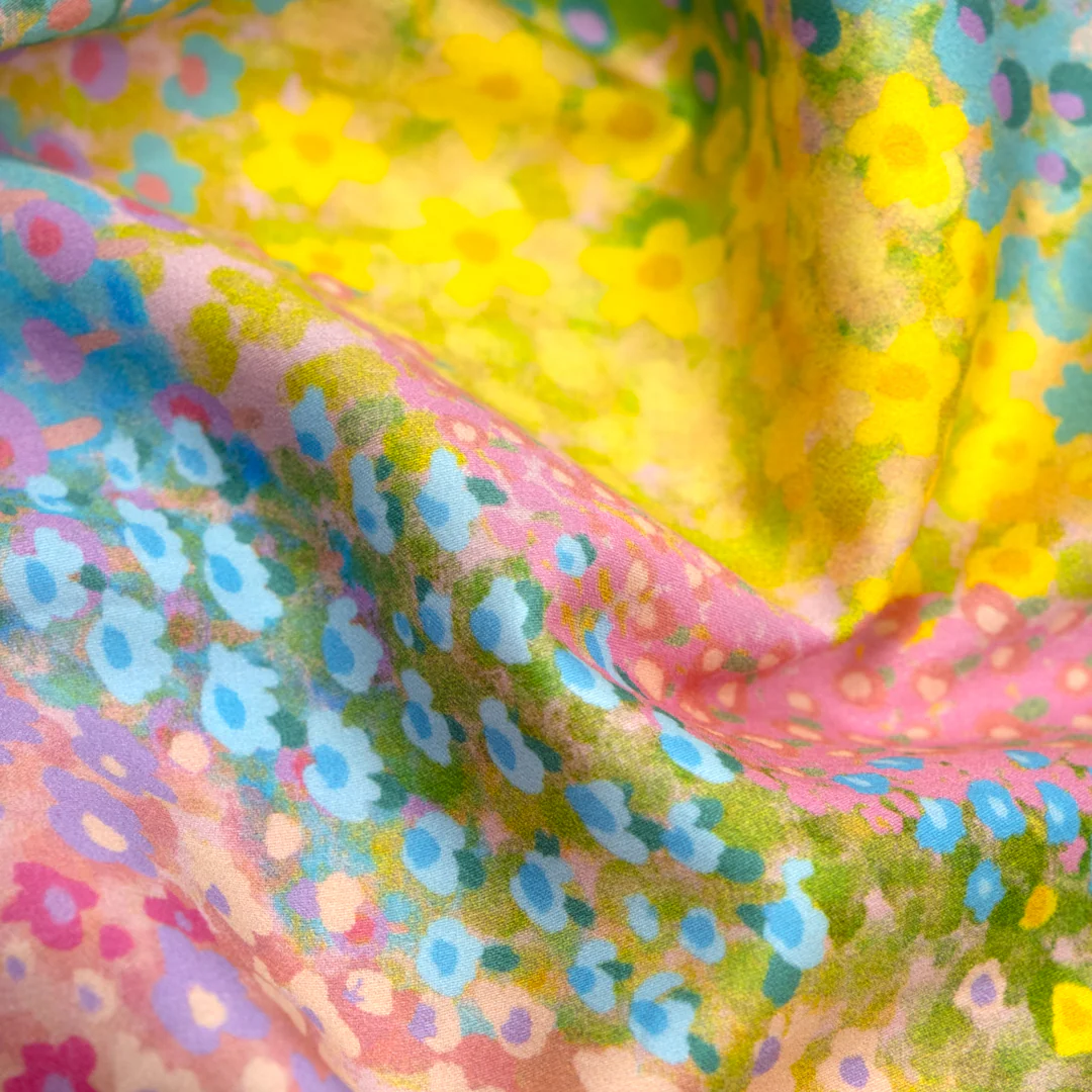 Sophie Organic Cotton Sateen - Tulip/Buttercup/Multi - Image 3