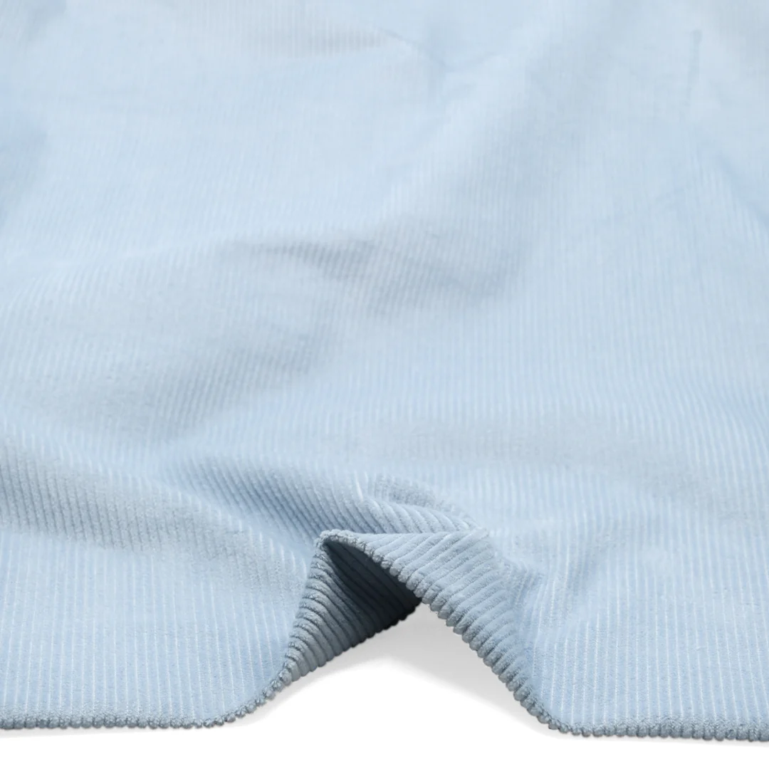Stretch Cotton Corduroy - Baby Blue - Image 2