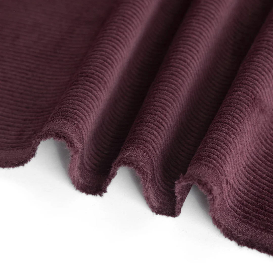 Stretch Cotton Corduroy - Boysenberry - Image 2