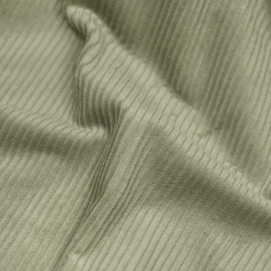 Stretch Cotton Corduroy - Eucalyptus