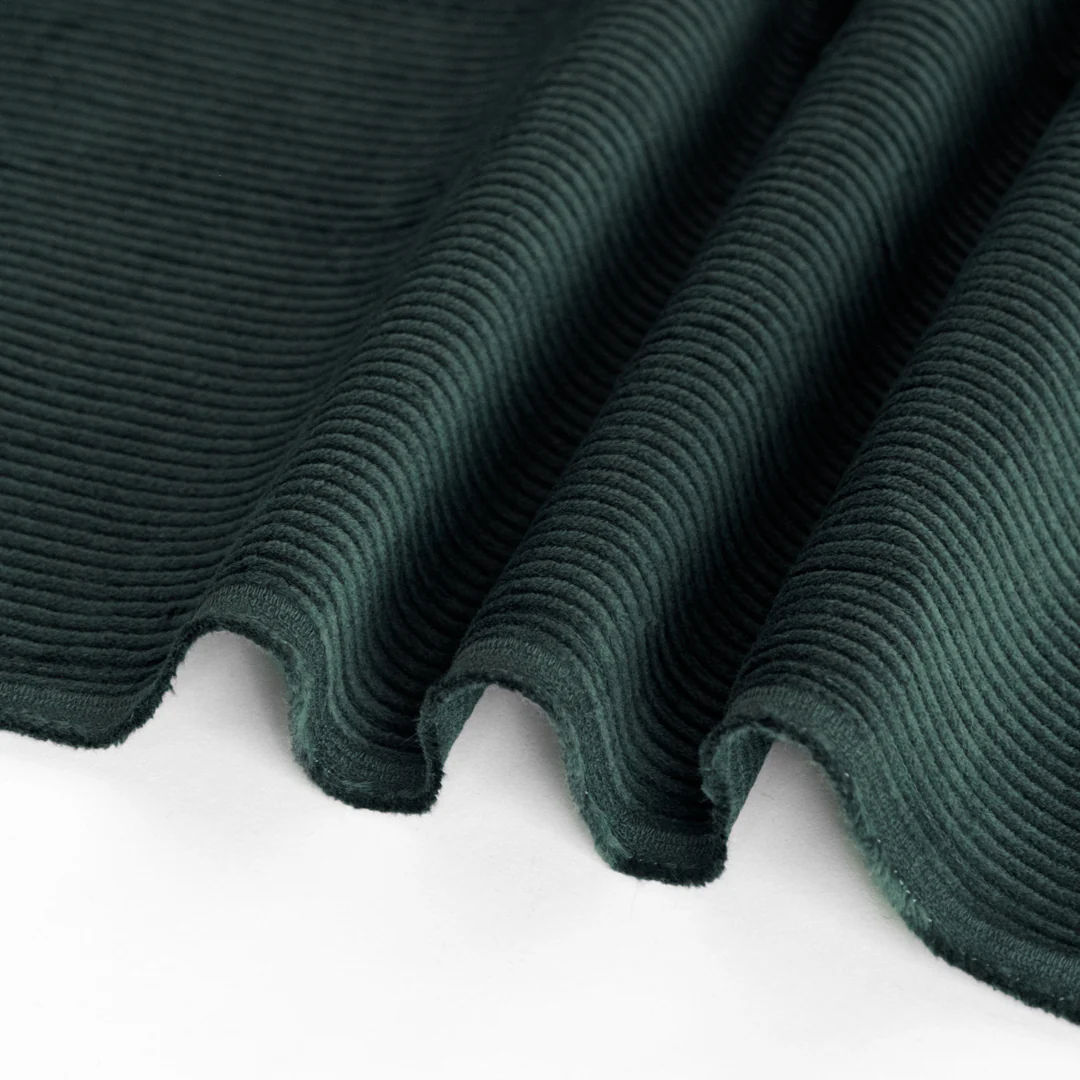 Stretch Cotton Corduroy - Midnight Spruce - Image 2