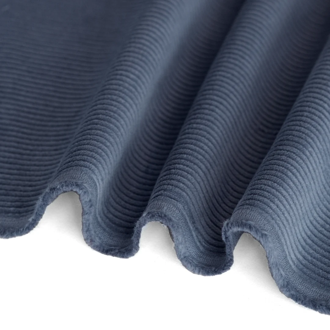 Stretch Cotton Corduroy - Pacific - Image 2
