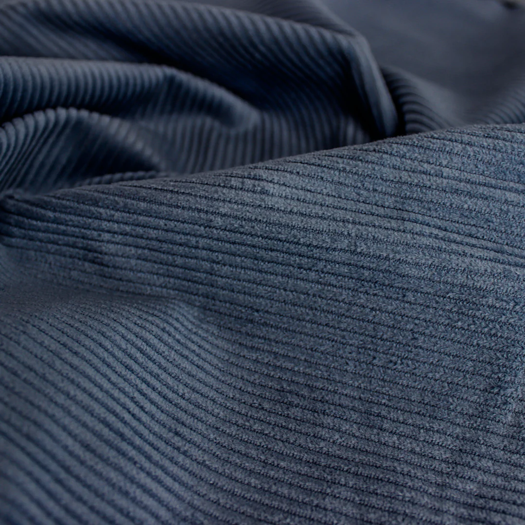 Stretch Cotton Corduroy - Pacific - Image 3