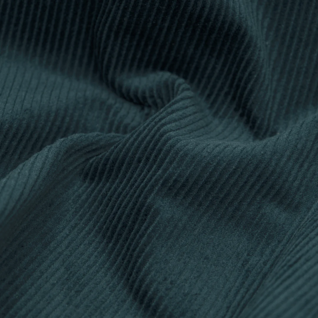 Stretch Cotton Corduroy - Petrol