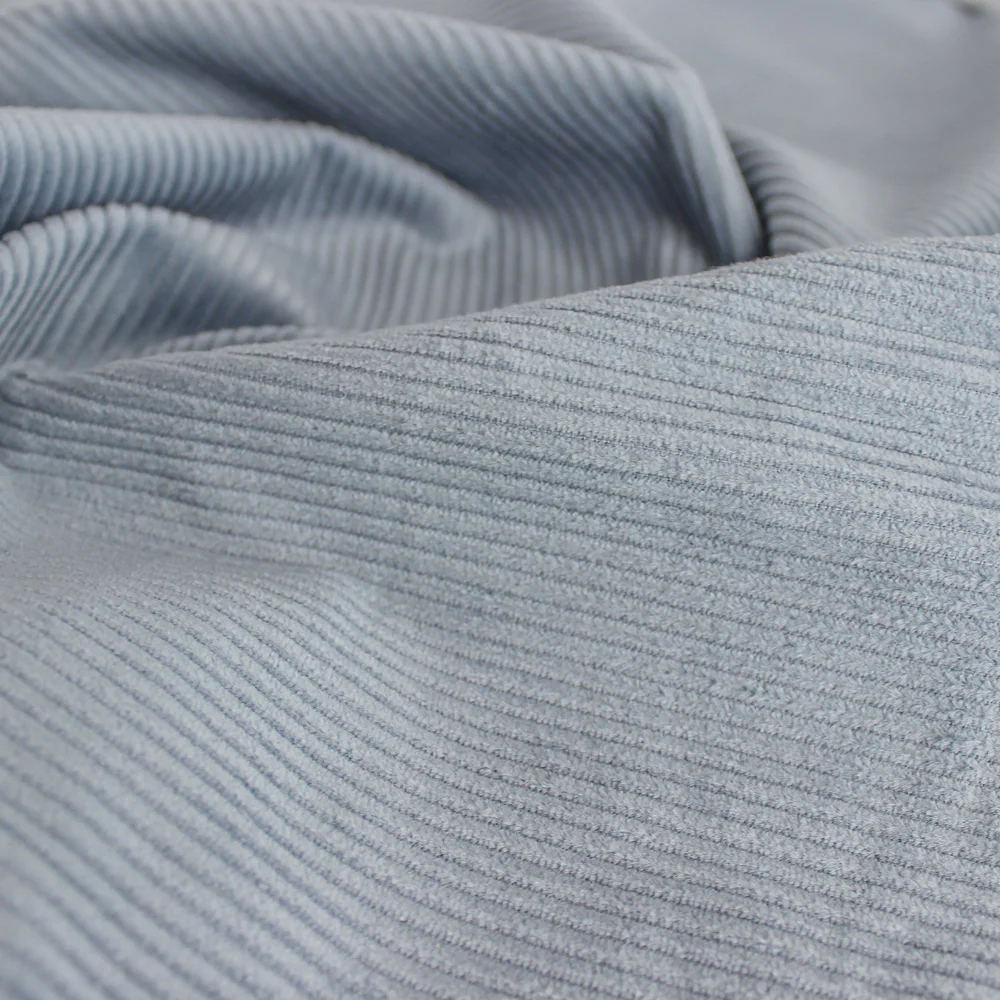 Stretch Cotton Corduroy - Powder Blue - Image 2