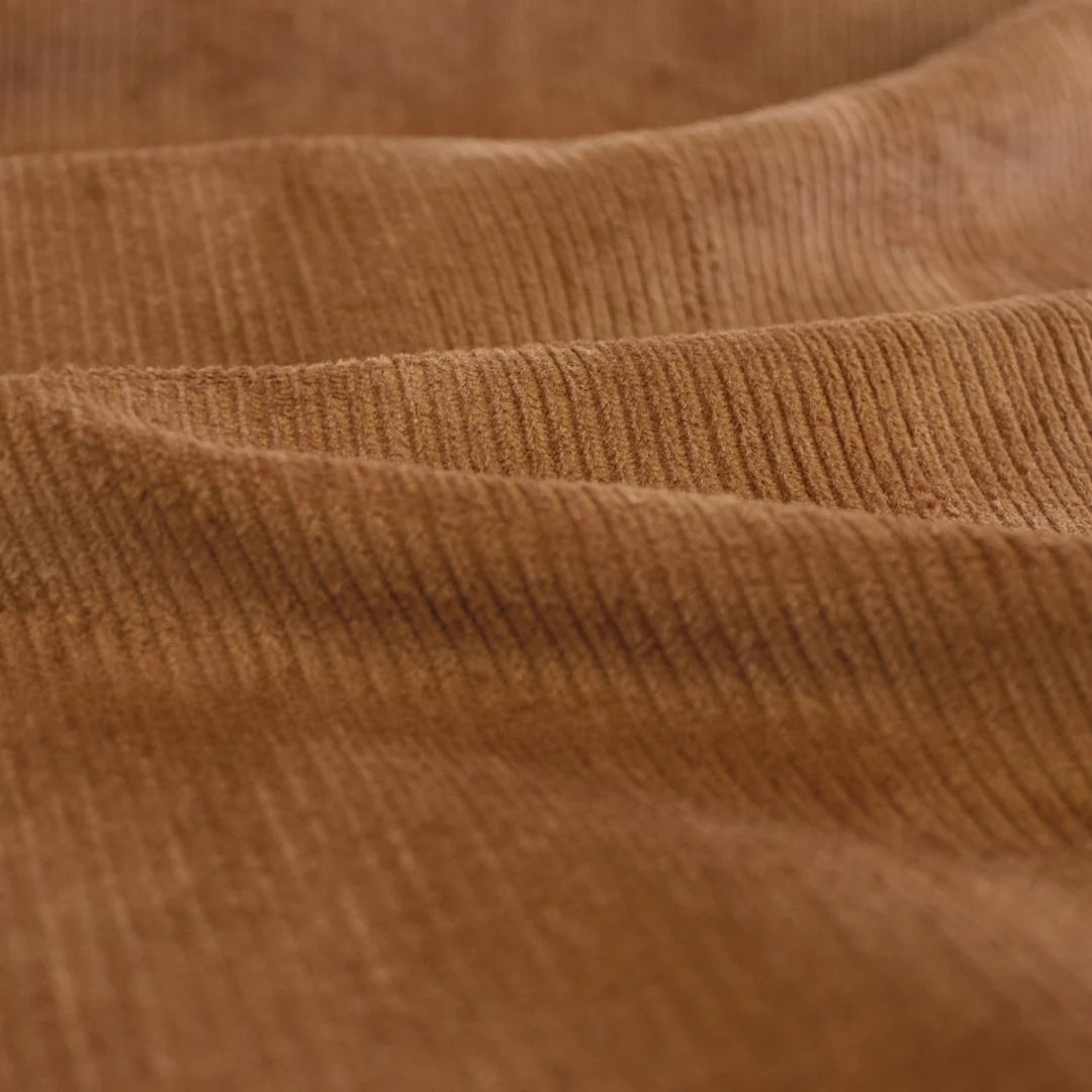 Stretch Cotton Corduroy - Teak - Image 2