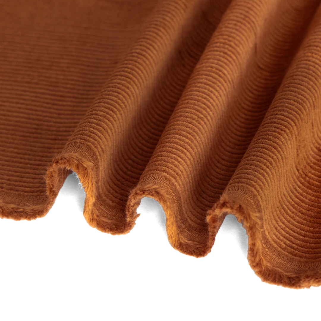 Stretch Cotton Corduroy - Terracotta - Image 2
