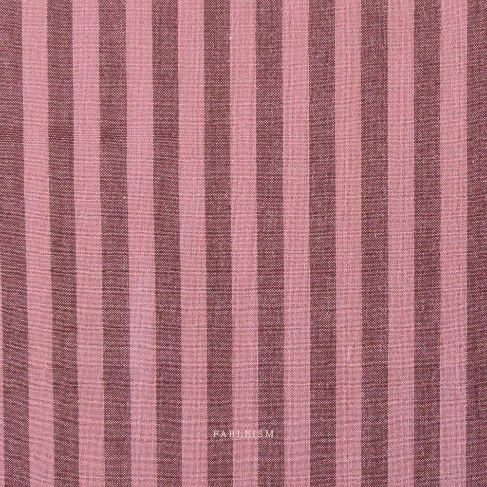Sun Stripe Cotton - Pink Wine - Image 2
