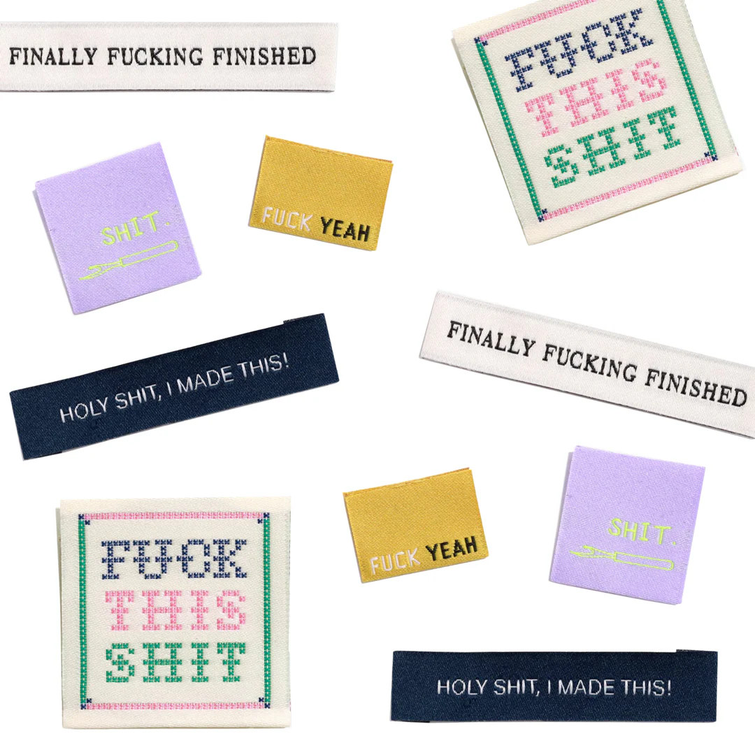 SWEARY SEWIST 2.0 Woven Labels Limited Edition Multi Pack