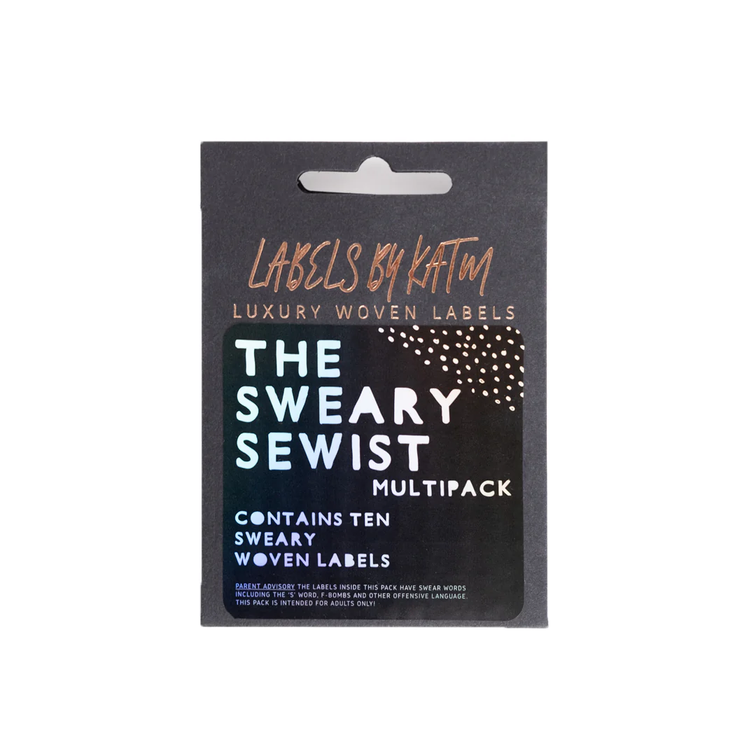 SWEARY SEWIST Woven Labels Limited Edition Multi Pack - Image 2