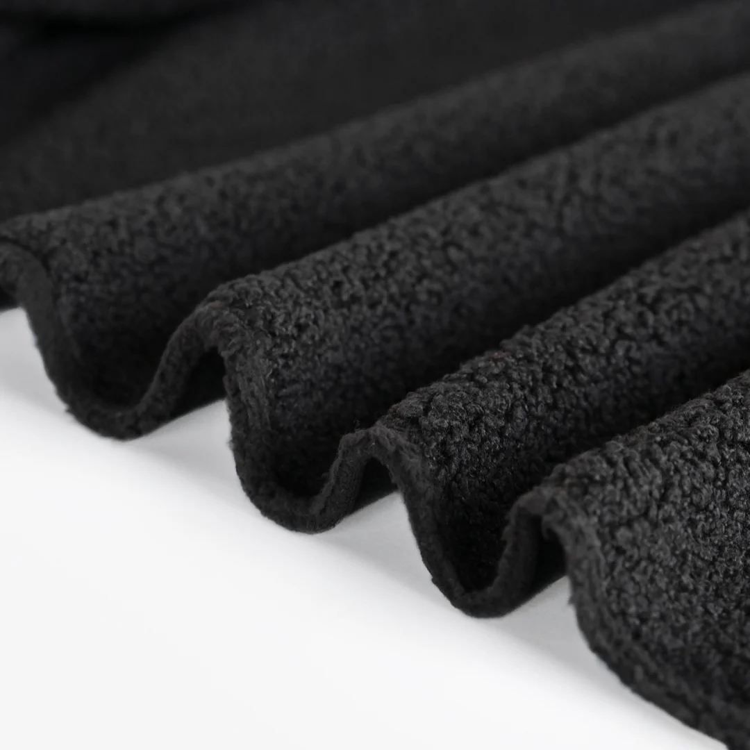 Teddy Fleece - Black - Image 4