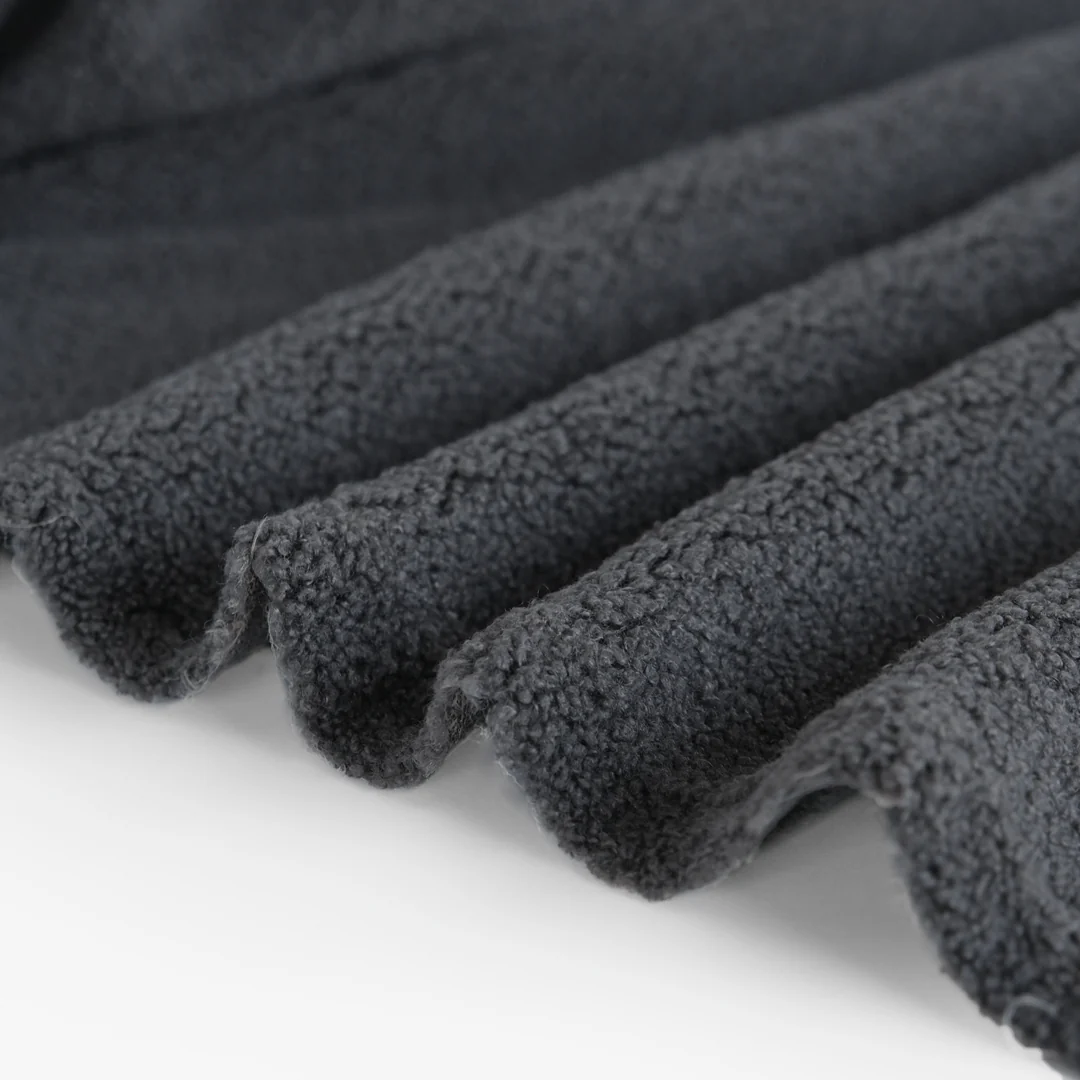 Teddy Fleece - Charcoal - Image 3