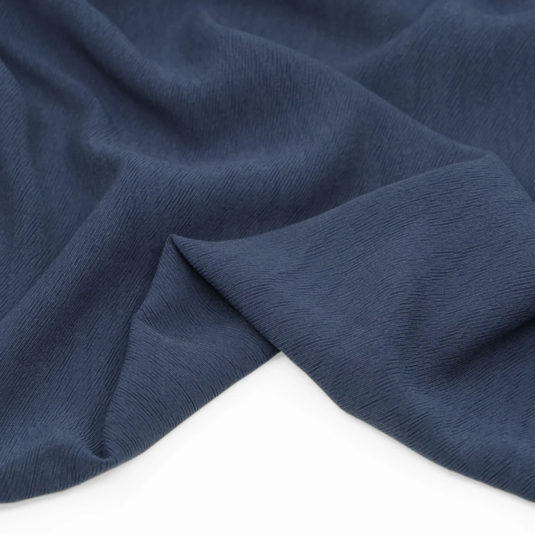 Textured TENCEL™ Lyocell Blend - Marine