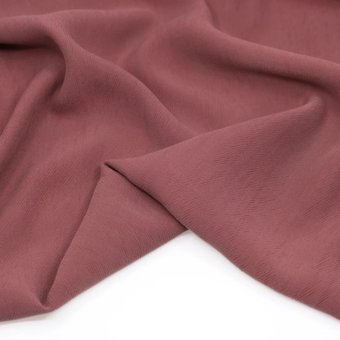 Textured TENCEL™ Lyocell Blend - Rose Petal