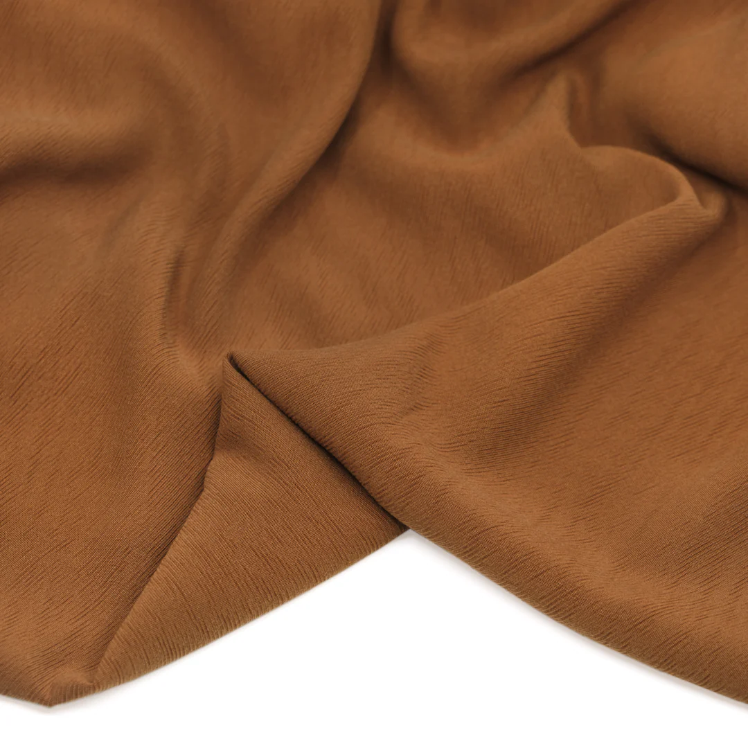 Textured TENCEL™ Lyocell Blend - Cinnamon