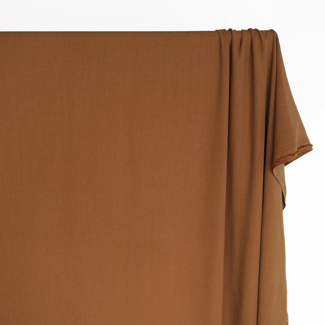 Textured TENCEL™ Lyocell Blend - Cinnamon - Image 3