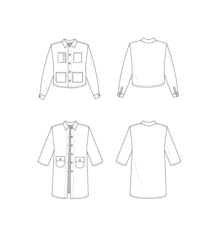 The Ilford Jacket - Friday Pattern Co - Image 4