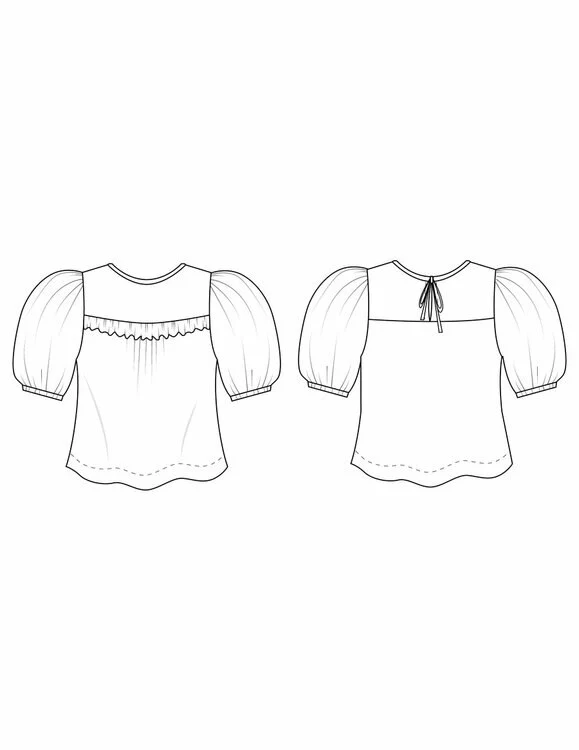 The Sagebrush Top - Friday Pattern Co - Image 4