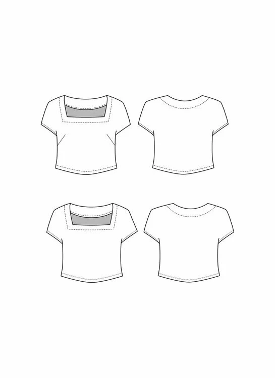 The Square Neck Top - Friday Pattern Co - Image 5