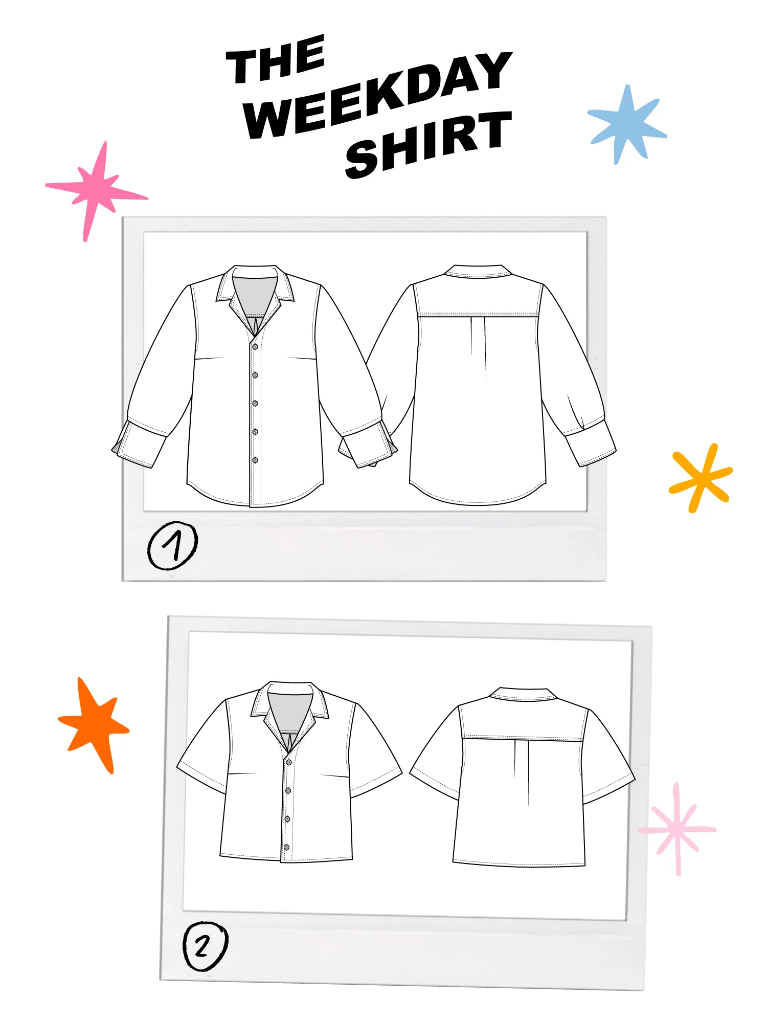 The Weekday Shirt - Les Perlines - PDF Download - Image 10