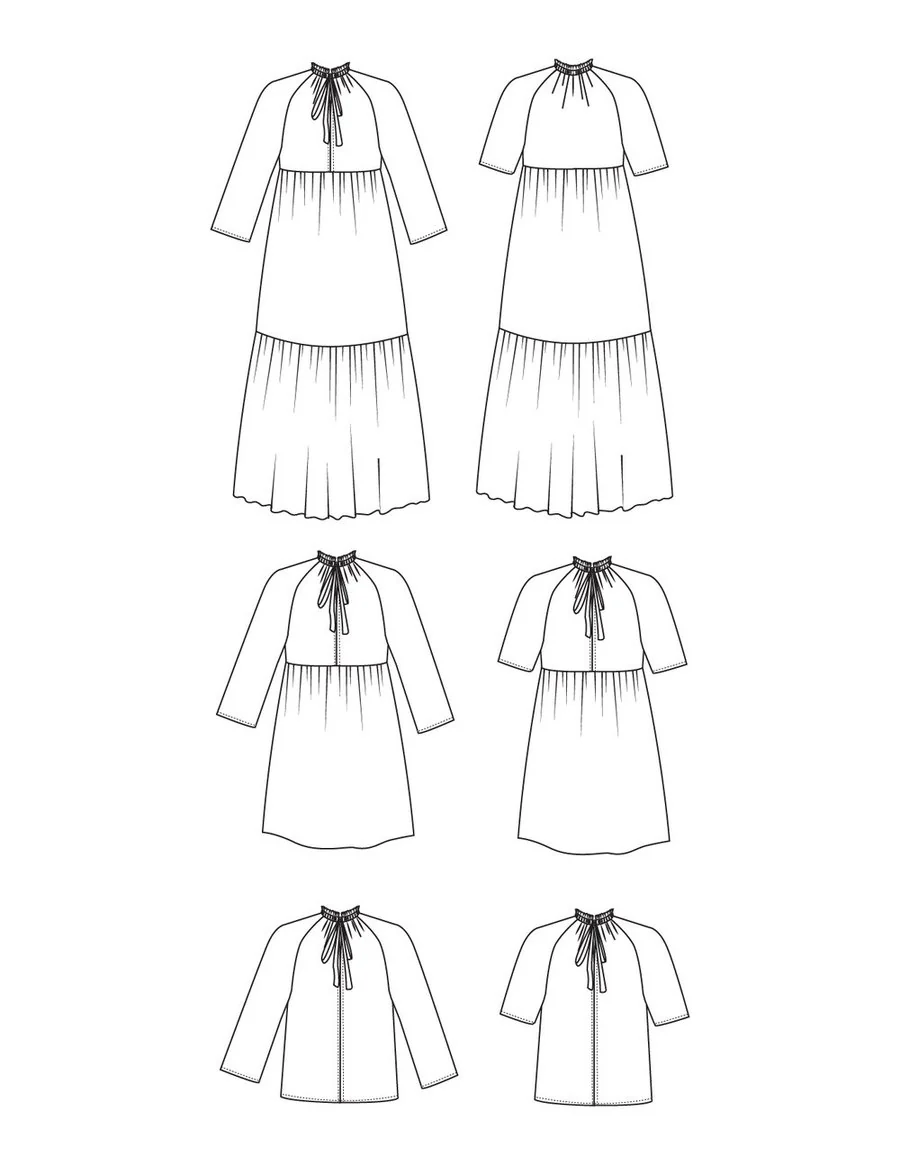 The Wilder Gown - Friday Pattern Co - Image 4