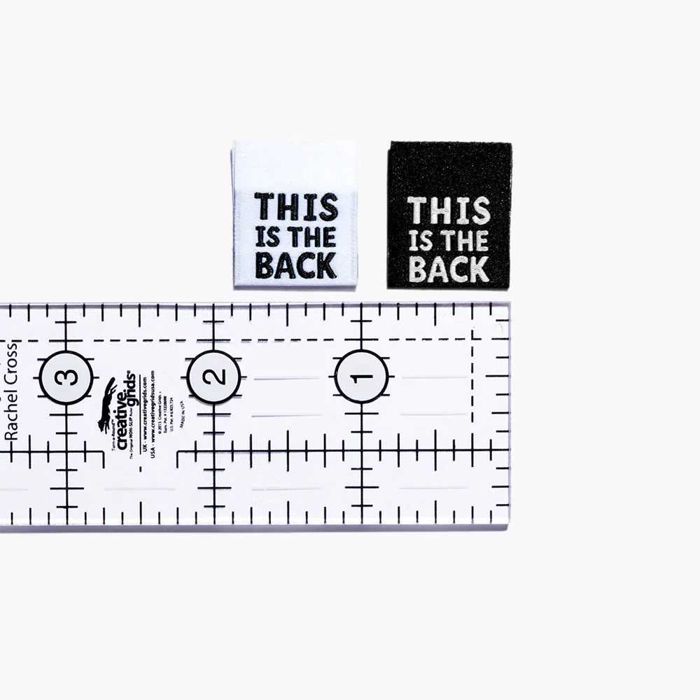 THIS IS THE BACK 2.0 Woven Labels - Image 3
