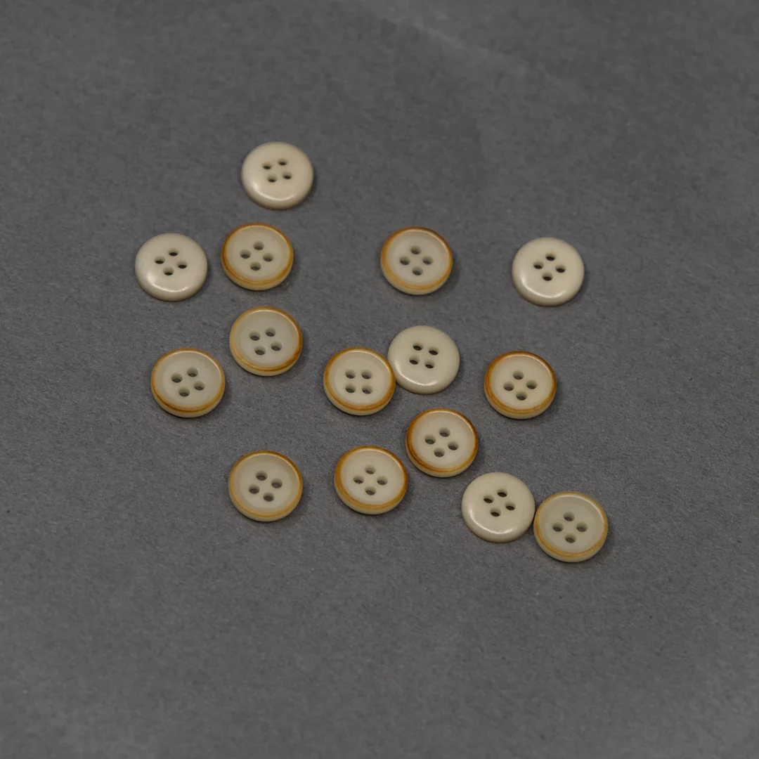 Toast 10mm (3/8") Buttons - Set of 15