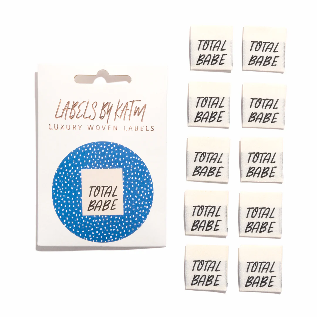 TOTAL BABE Woven Labels - Image 4