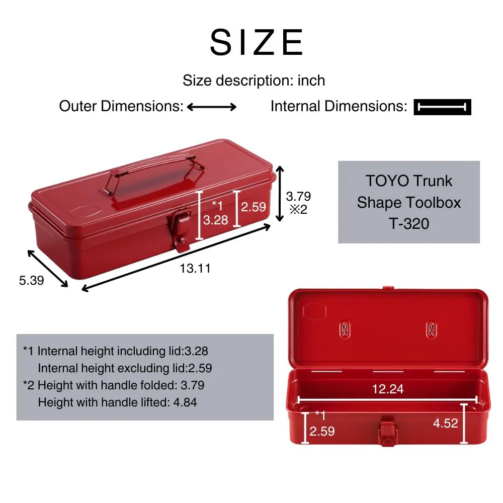 Trunk Shape Toolbox T-320 - Toyo Steel - Image 4