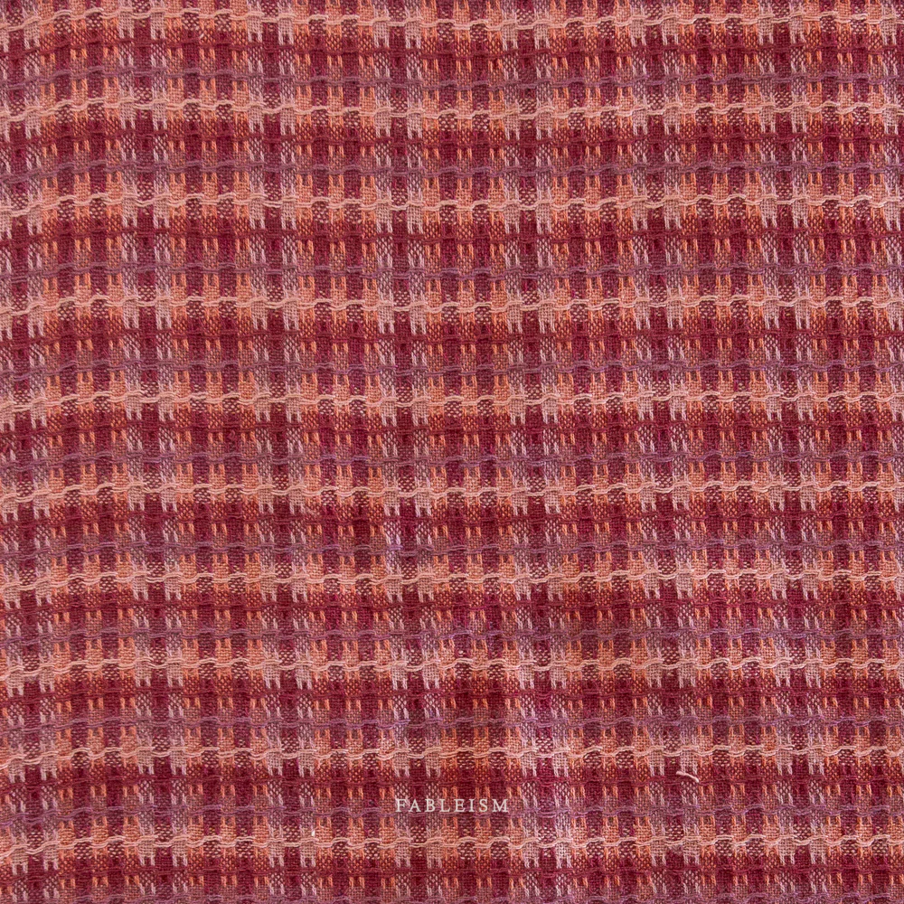 Tweed Weave Cotton - Rosebed - Image 2