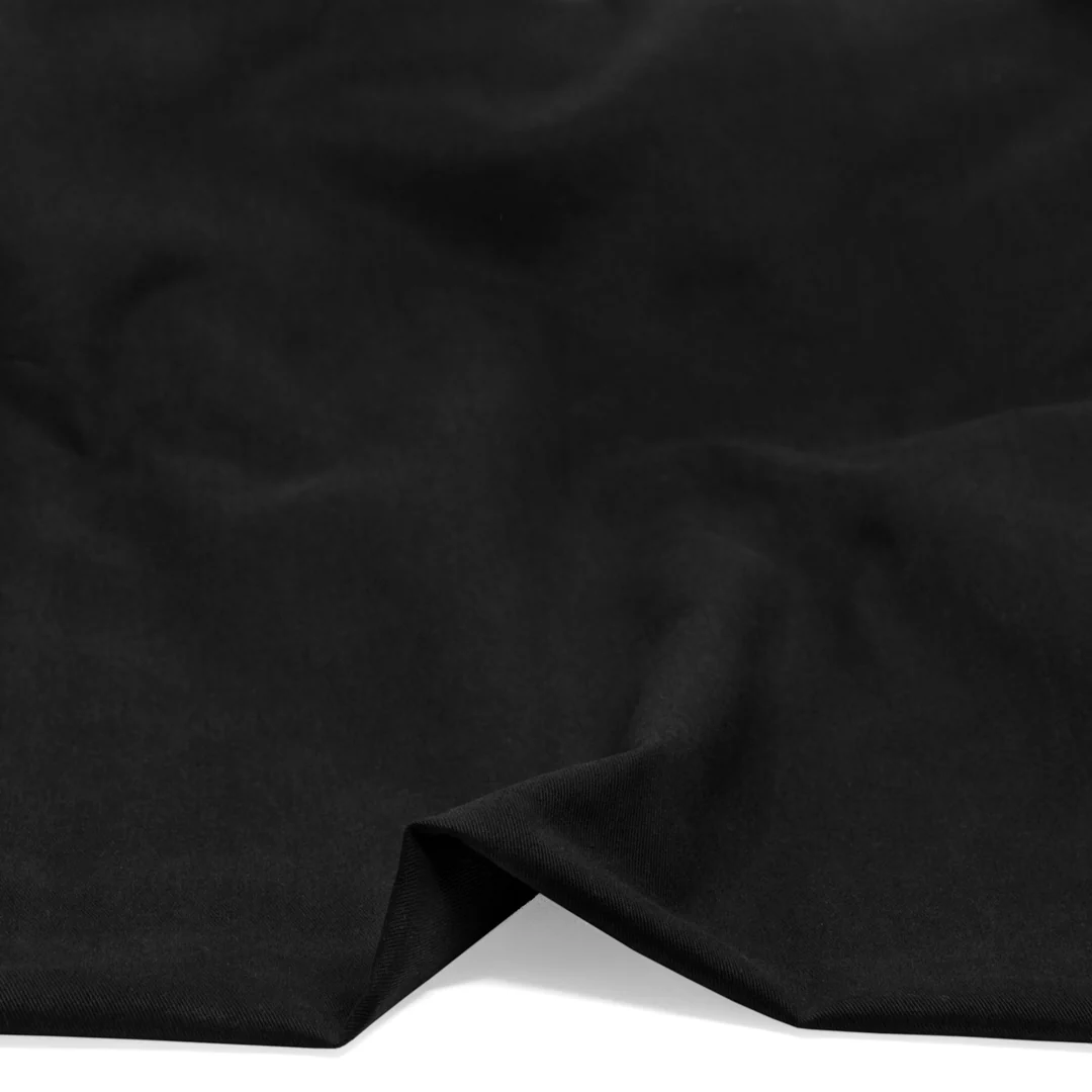 Uptown Cotton Lyocell Twill - Black - Image 2