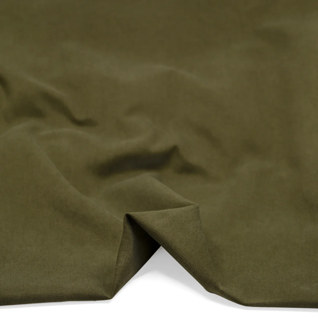 Uptown Cotton Lyocell Twill - Kale - Image 2