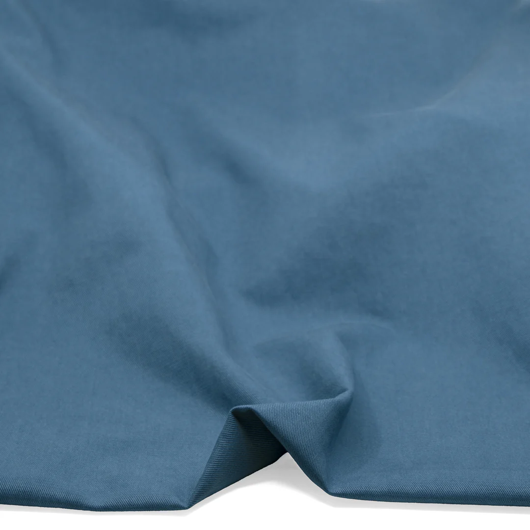 Uptown Cotton Lyocell Twill - Pacific Blue - Image 2