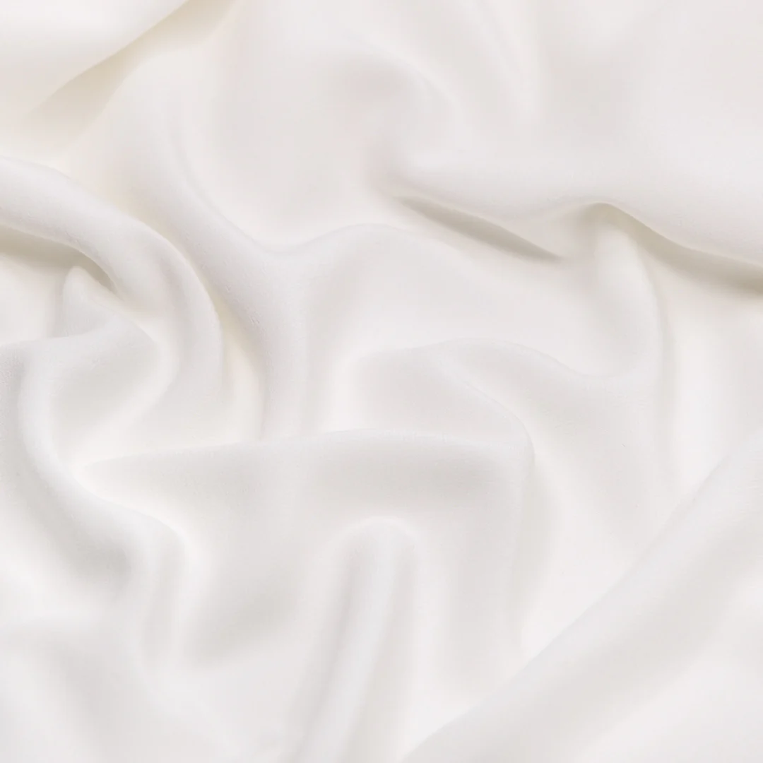 Viscose Crepe - Eggshell - Image 2
