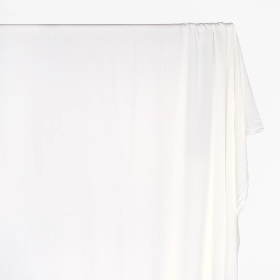Viscose Crepe - Eggshell - Image 3