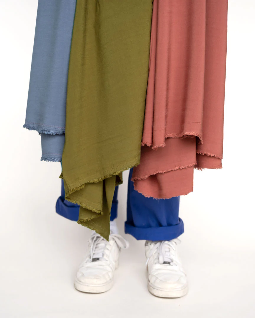 Viscose Crepe - Rosewood - Image 4