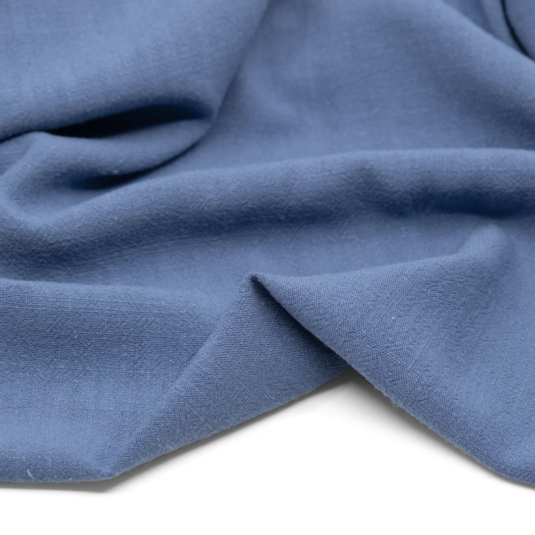 Viscose Linen Noil - Cornflower - Image 2