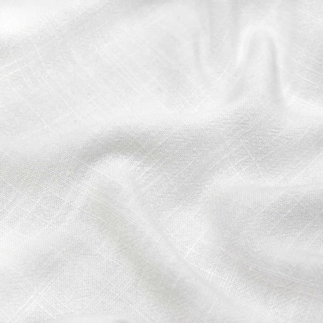 Viscose Linen Noil - Ecru