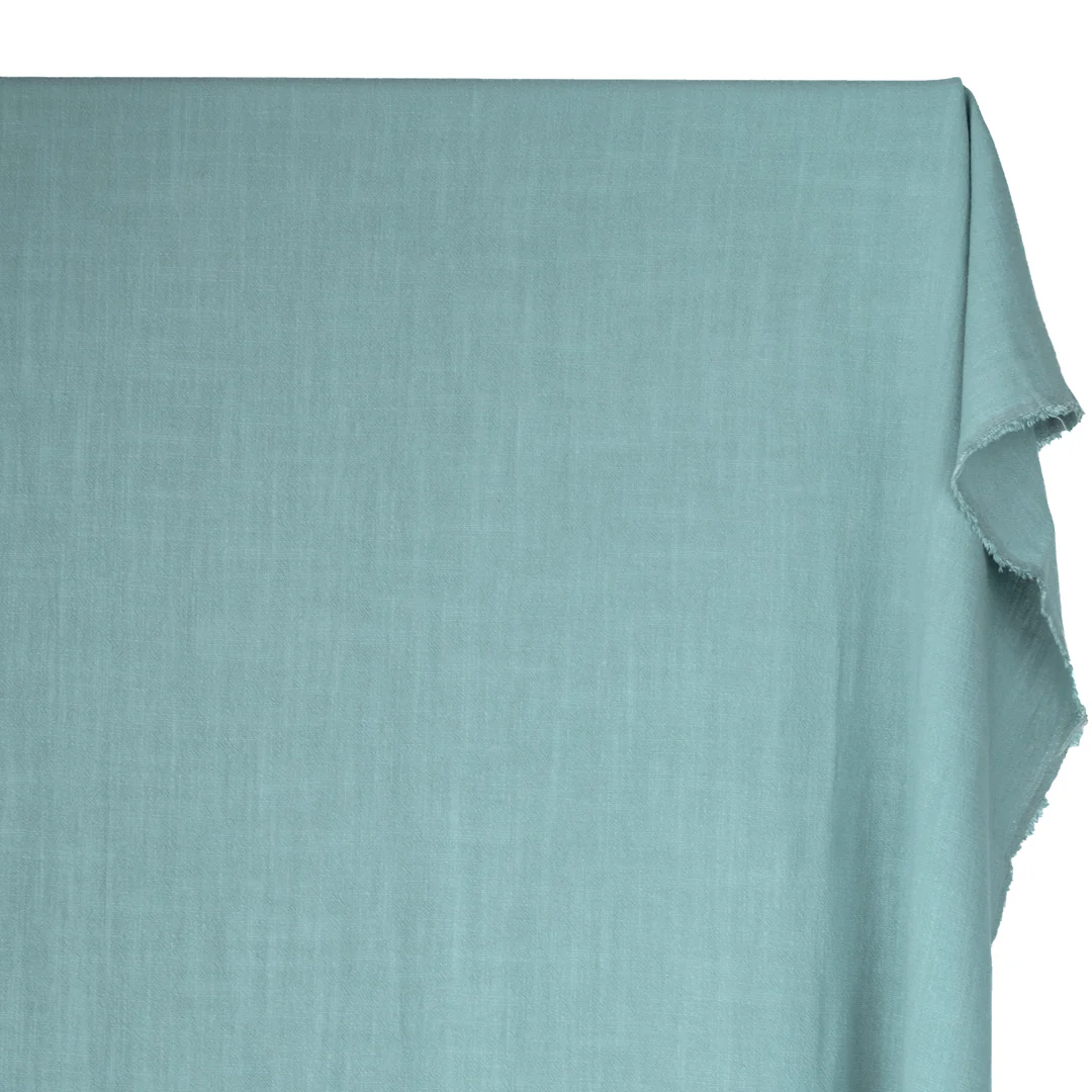 Viscose Linen Noil - Ocean Mist - Image 2